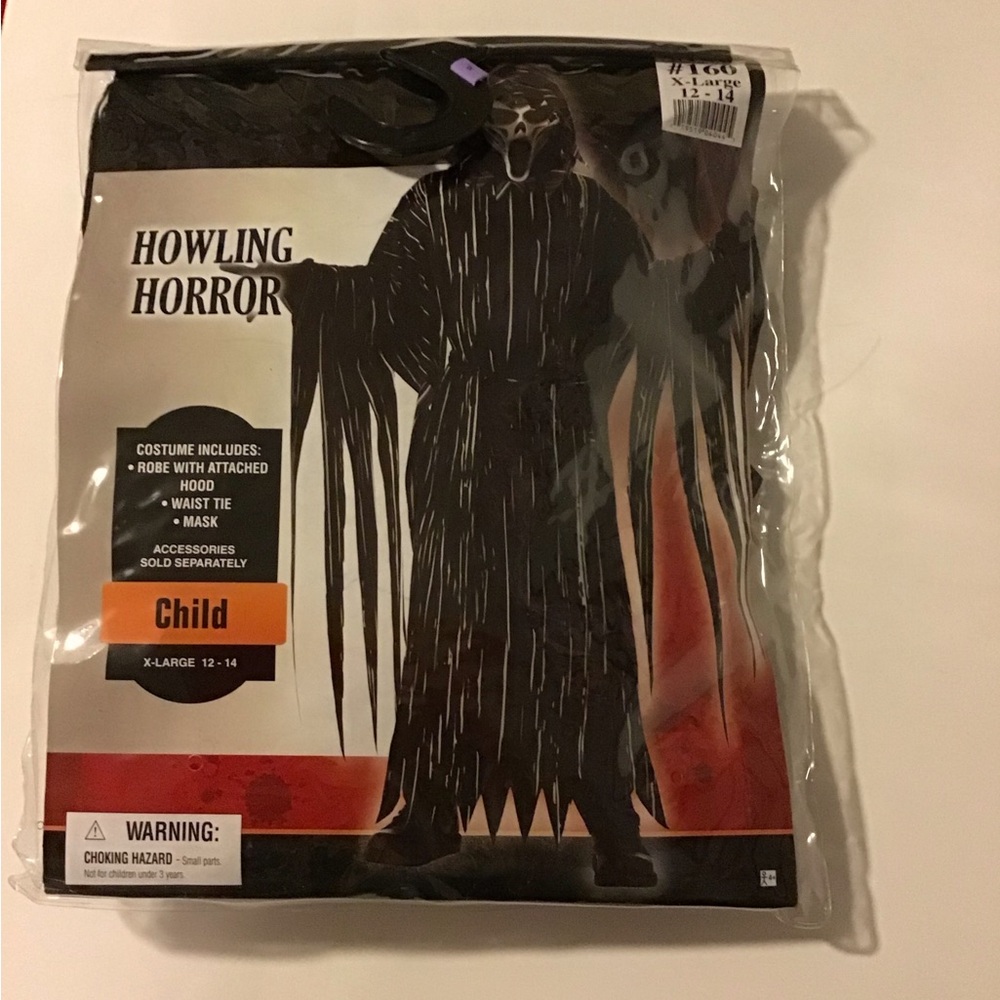 Howling Horror Kids Costume - Black